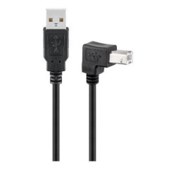 USB2.0 A-B 1.8m M-M, Black