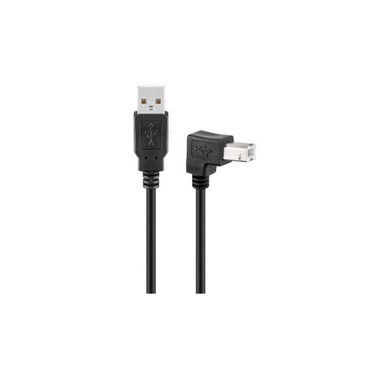 USB2.0 A-B 1.8m M-M, Black