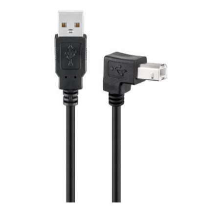 USB2.0 A-B 1.8m M-M, Black