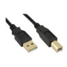 USB2.0 A-B 5m M-M Goldplated