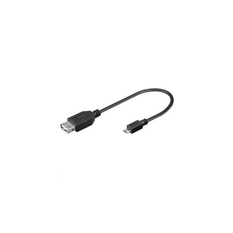 USB A - B Micro F-M 0,20m