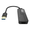 Cable USB A a HDMI: se conecta a USB y tiene un conector HDMI de tamañ
