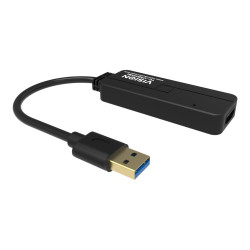 Cable USB A a HDMI: se conecta a USB y tiene un conector HDMI de tamañ