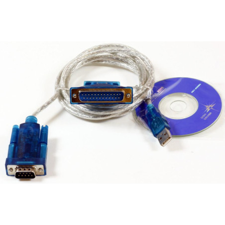 USB A - Serial DB9 M-M 1.8m