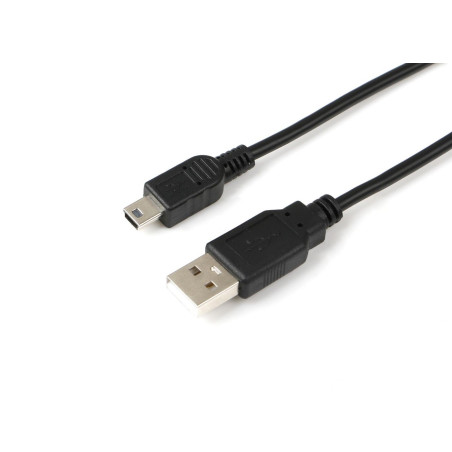 USB A - Mini USB B 5P 0.5m M-M