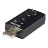 Tarjeta De Sonido USB Externa 7.1 Virtual Adaptador In | APLIUM