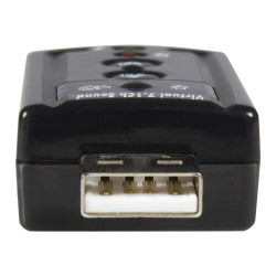 Tarjeta De Sonido USB Externa 7.1 Virtual Adaptador In | APLIUM