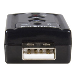 Tarjeta De Sonido USB Externa 7.1 Virtual Adaptador In | APLIUM