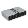 StarTech.com Tarjeta de Sonido 7.1 USB Externa Adaptador Conversor pue