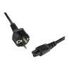 StarTech.com Cable de 1m de Alimentación para Portátiles, Enchufe UE a