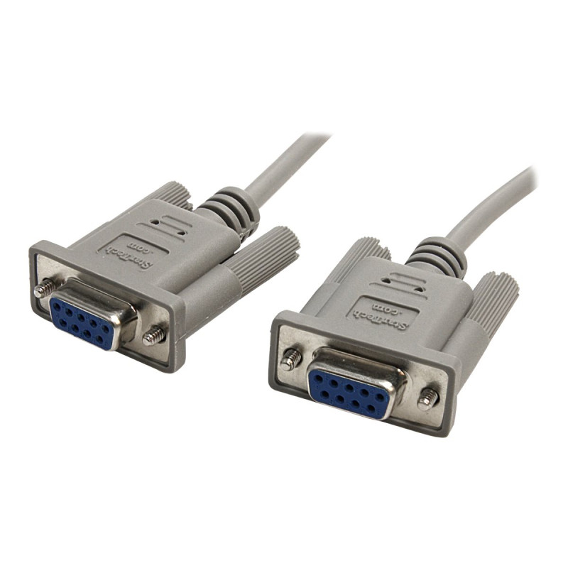 10 ft DB9 RS232 Serial Null Modem Cable | APLIUM