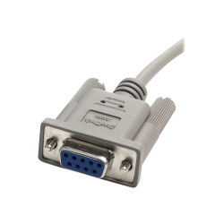 10 ft DB9 RS232 Serial Null Modem Cable | APLIUM