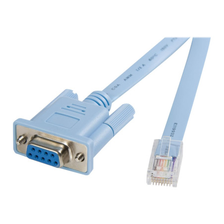 StarTech.com Cable 1,8m para Gestión de Router Enrutador Consola Cisco