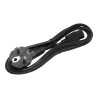 StarTech.com Cable de 2m de Alimentación para Ordenador, 18AWG, EU Sch