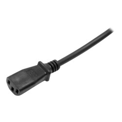 StarTech.com Cable de 2m de Alimentación para Ordenador, 18AWG, EU Sch