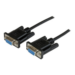 StarTech.com Cable de 2m Nulo de Módem Serie RS232 DB9 - Hembra a Hemb