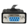 StarTech.com Cable de 2m Nulo de Módem Serie RS232 DB9 - Hembra a Hemb