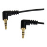Cable Delgado 91CM Audio Plug De 3.5MM Estereo Acodado Macho | APLIUM