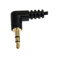 Cable Delgado 91CM Audio Plug De 3.5MM Estereo Acodado Macho | APLIUM