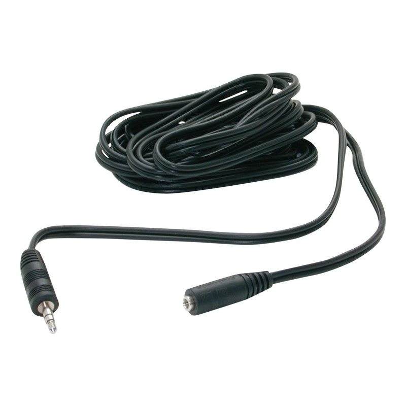 Cable 3.6M Extensor Audio Mini Jack Plug Oro Macho A Hembra | APLIUM