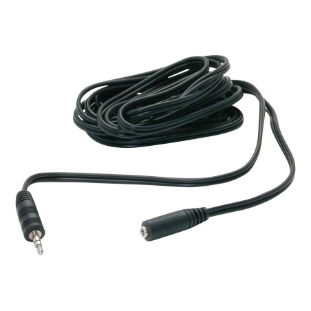 Cable 3.6M Extensor Audio Mini Jack Plug Oro Macho A Hembra | APLIUM