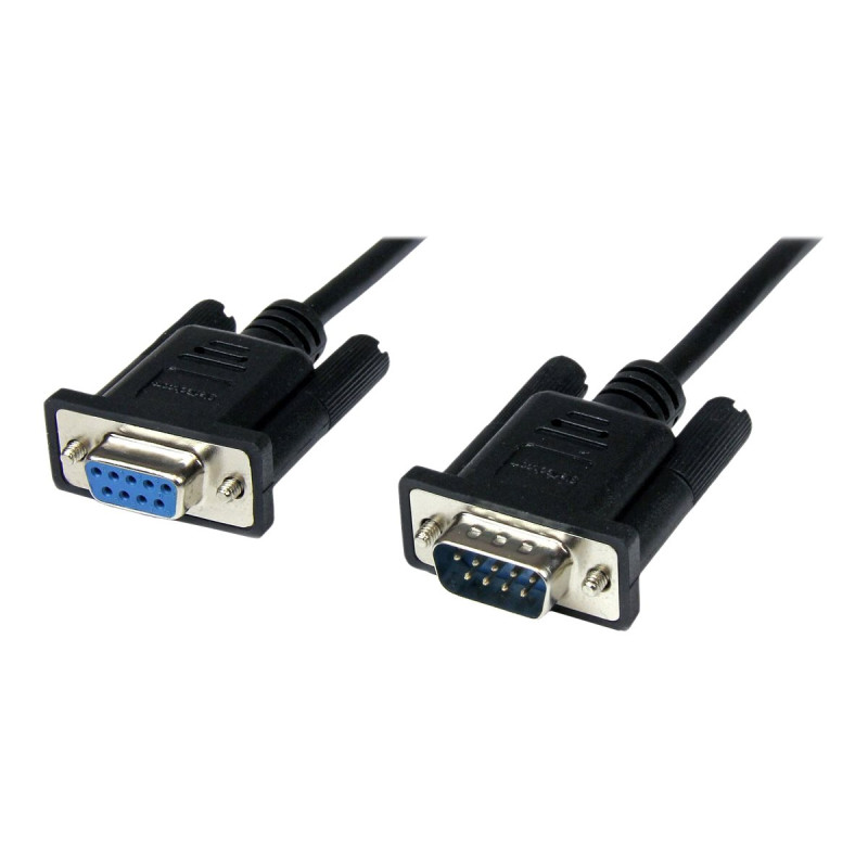 Cable 1M Modem Nulo Null Serie Serial DB9 Hembra A Macho | APLIUM
