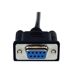 Cable 1M Modem Nulo Null Serie Serial DB9 Hembra A Macho | APLIUM
