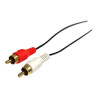 StarTech.com Cable Adaptador de Mini-Jack a RCA 91cm - Jack 3,5mm Mach