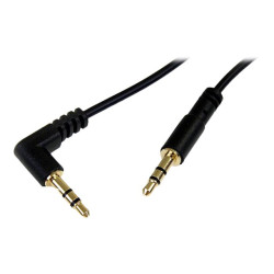 Cable 1.8M Audio Estreo 3.5 Mm Acodado En Angulo Derecho | APLIUM