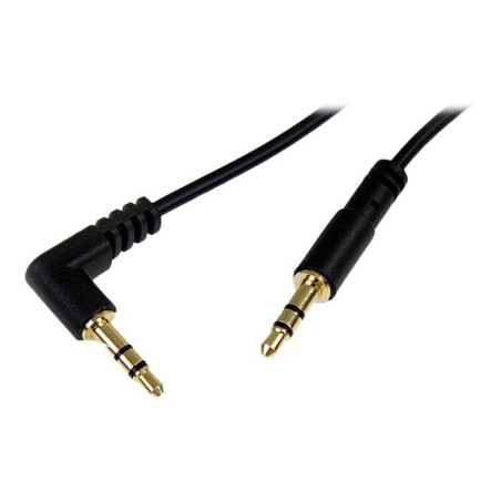 Cable 1.8M Audio Estreo 3.5 Mm Acodado En Angulo Derecho | APLIUM