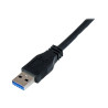 StarTech.com Cable Certificado 1m USB 3.0 Super Speed SS Micro USB B M