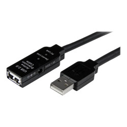 StarTech.com Cable de Extensión Alargador de 15m USB 2.0 Hi Speed Alta