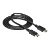 Cable De 1M Displayport 1.2 4K Con Cierre De Seguridad Dp | APLIUM