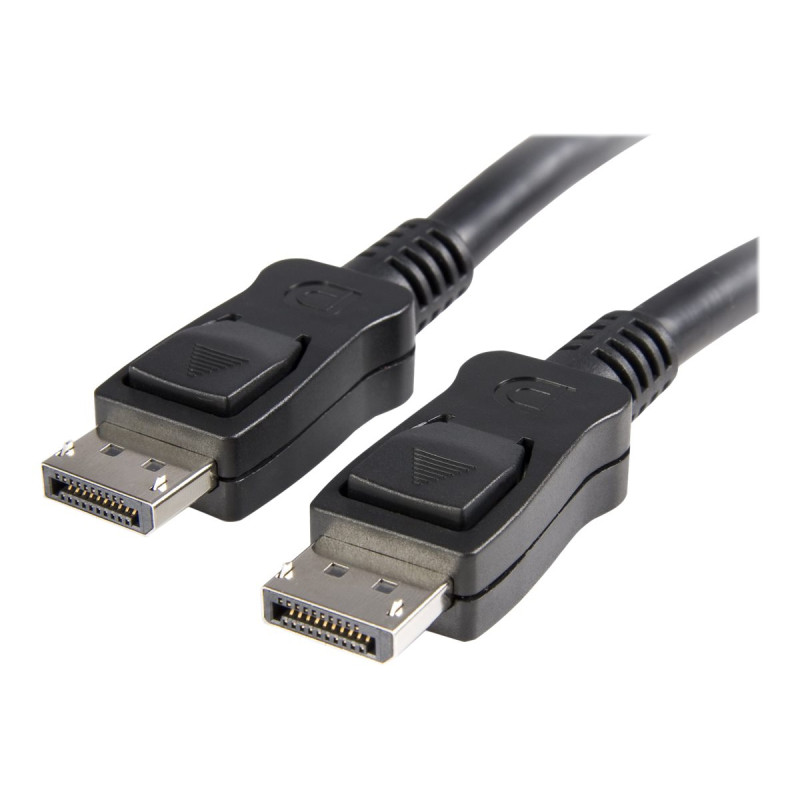 StarTech Cable de 2m Certificado DisplayPort 1.2 4k con Cierre de Segu