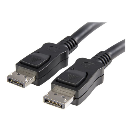 StarTech Cable de 3m Certificado DisplayPort 1.2 4k con Cierre de Segu