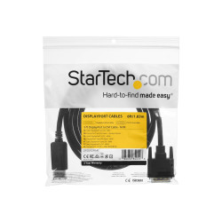 StarTech Cable 1,8m Adaptador de Vídeo DisplayPort a DVI - C | APLIUM