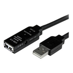 StarTech.com Cable USB 2.0 de Extensión Alargador Activo de 5 metros -