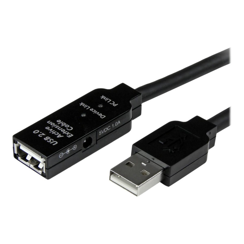 StarTech.com Cable USB 2.0 de Extensión Alargador Activo de 5 metros -