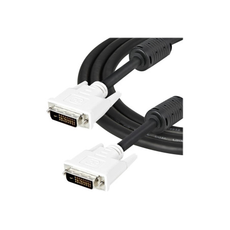 StarTech Cable de 2m DVI-D de Doble Enlace - Cable de Vídeo Digital pa