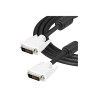 StarTech Cable de 2m DVI-D de Doble Enlace - Cable de Vídeo Digital pa