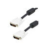 StarTech Cable de 2m DVI-D de Doble Enlace - Cable de Vídeo Digital pa