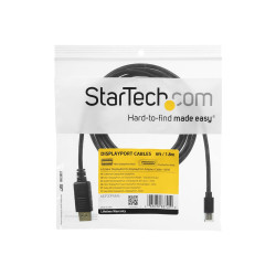 StarTech.com Cable Adaptador de 1,8m de Monitor Mini DisplayPort 1.2 M