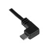 Cable De 1M Micro USB Conector Acodado A La Izquierda | APLIUM