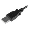Cable De 1M Micro USB Conector Acodado A La Izquierda | APLIUM