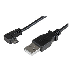 StarTech Cable de 1m Micro USB con conector acodado a la derecha - Cab
