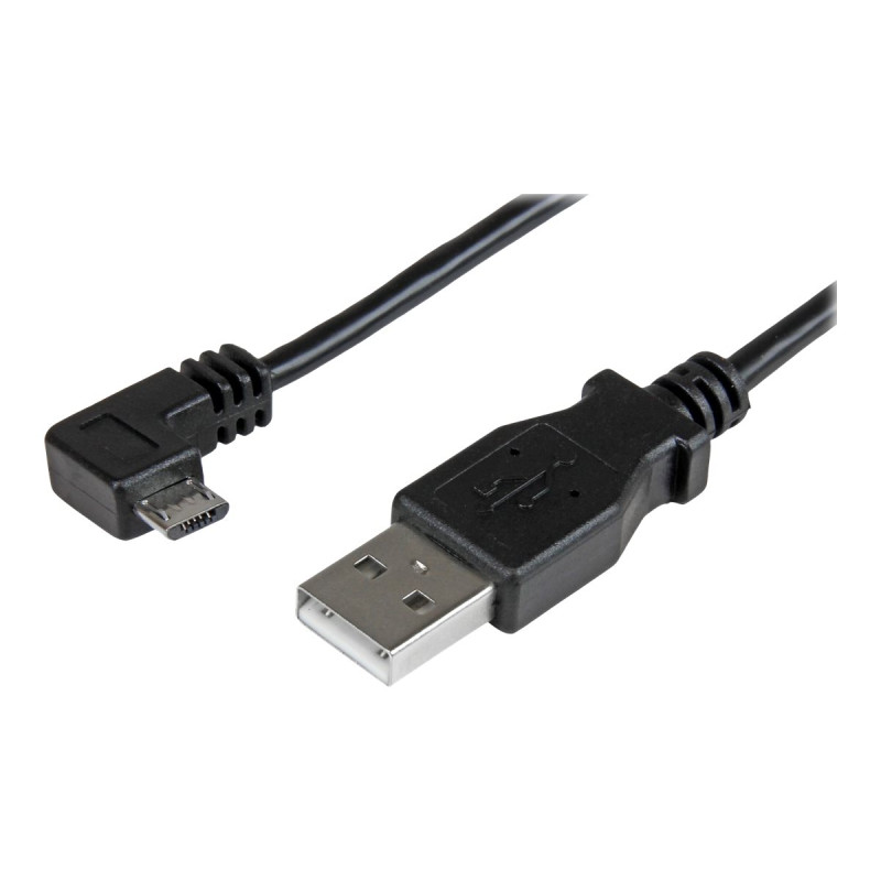 StarTech Cable de 1m Micro USB con conector acodado a la derecha - Cab