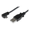 StarTech Cable de 1m Micro USB con conector acodado a la derecha - Cab