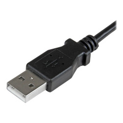 StarTech Cable de 1m Micro USB con conector acodado a la derecha - Cab