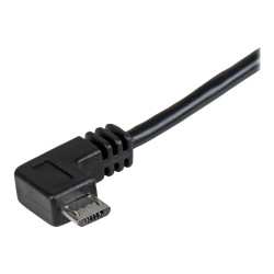 StarTech Cable de 1m Micro USB con conector acodado a la derecha - Cab