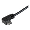 StarTech Cable de 1m Micro USB con conector acodado a la derecha - Cab